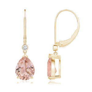 | REF : MORG135 | Morganite Earrings