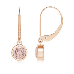 | REF : MORG137 | Morganite Earrings