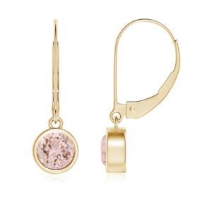 | REF : MORG137 | Morganite Earrings