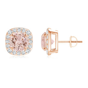 | REF : MORG142 | Morganite Earrings