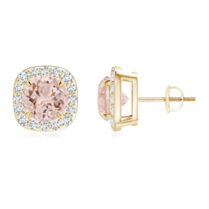 | REF : MORG142 | Morganite Earrings