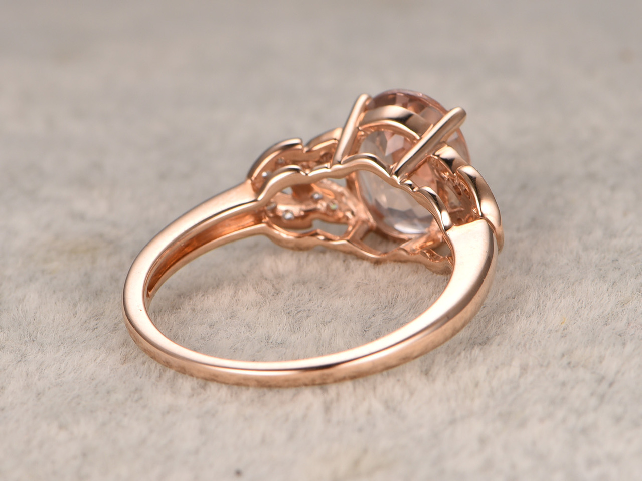 Morganite Rings Codt | REF : MORG187 | MORGANITE ENGAGEMENT RING - Craig Marks Diamonds ...