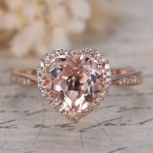 | REF : MORG211 | Morganite Ring