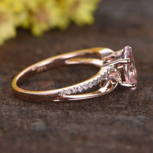 | REF : MORG212 | Morganite Ring