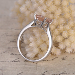 | REF : MORG219 | Morganite Ring