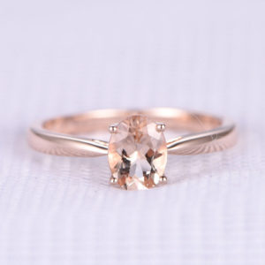 | REF : MORG220 | Morganite Ring