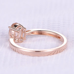 | REF : MORG220 | Morganite Ring