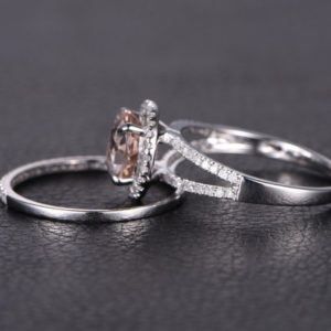 | REF : MORG222 | Morganite Ring