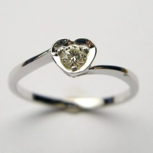 Round Solitaire Diamond Engagement by Craig Marks Diamonds