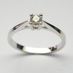 Round Solitaire Diamond Engagement by Craig Marks Diamonds