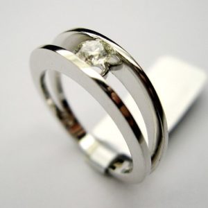 Round Solitaire Diamond Engagement by Craig Marks Diamonds